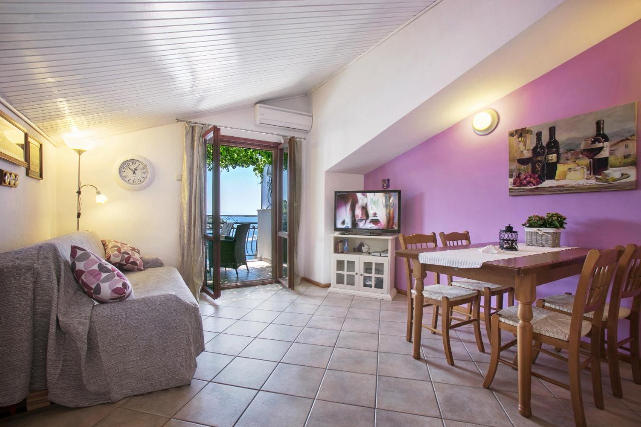 Golden View Luxury Apartment Maslinica Bagian luar foto